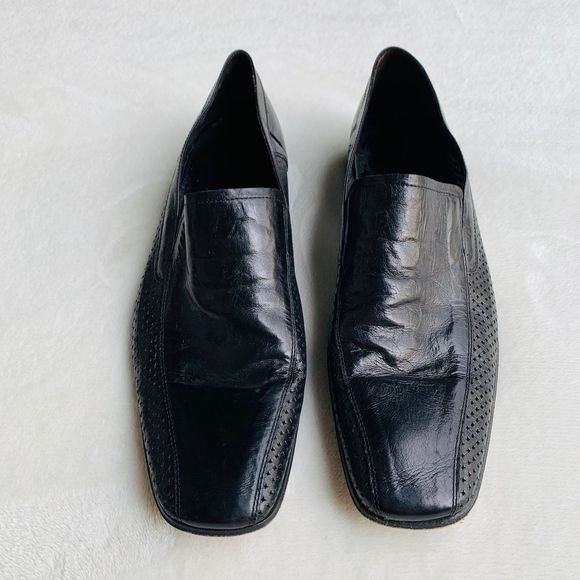 Hugo Boss Leather Loafers Men's 11 - Picture 3 of 6